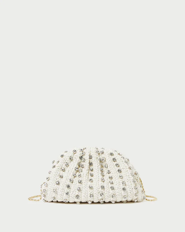  Fashionable Crossbody Bags At Special OffersBailey White/Crystal Dome Clutch