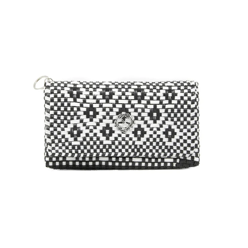  Trendy Purses At Exclusive Promotional RatesBLACK AZTEC CLUTCH