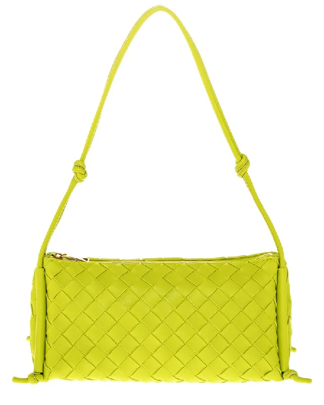  High-End Bags, Low-End PricesBottega Veneta Pouch On Strap Intrecciato Leather Shoulder Bag