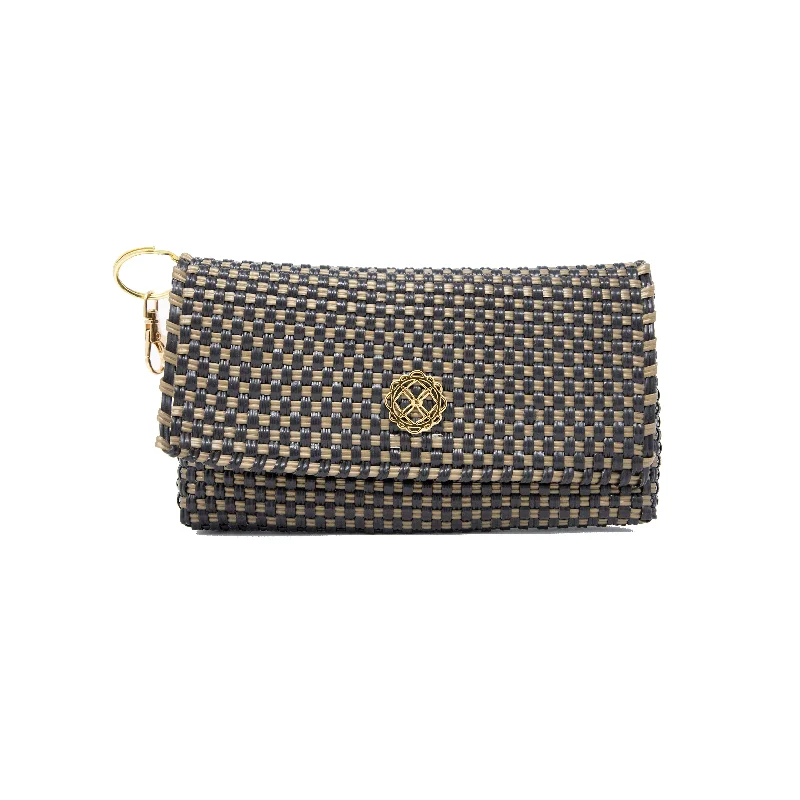  Designer Bags At Exclusive Clearance PricesGOLD BLACK CLUTCH