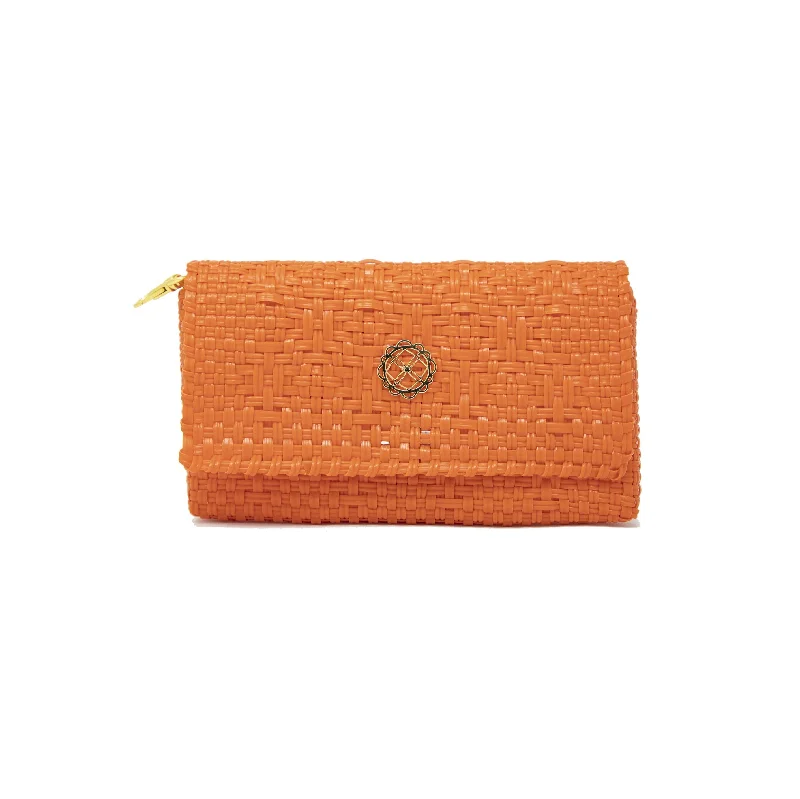  The Best Handbag Sale Of The SeasonORANGE CLUTCH