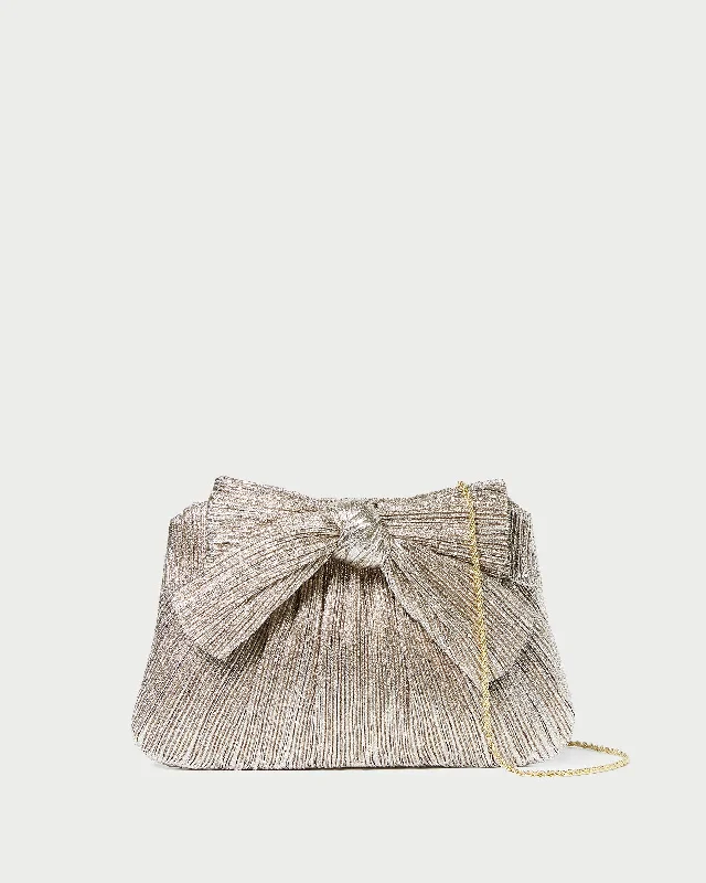  Iconic Handbags At Budget-Friendly PricesRayne Champagne Bow Clutch