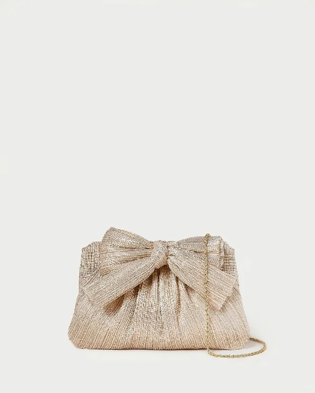  Upgrade Your Look With Our Bag SaleRayne Platinum Bow Clutch