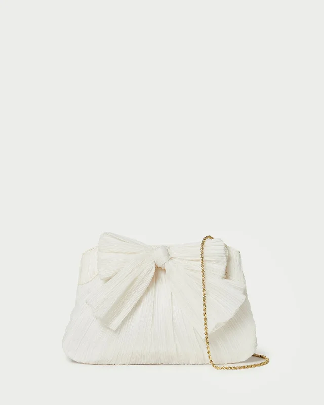  Must-Have Bags With Big SavingsRayne Pearl Bow Clutch