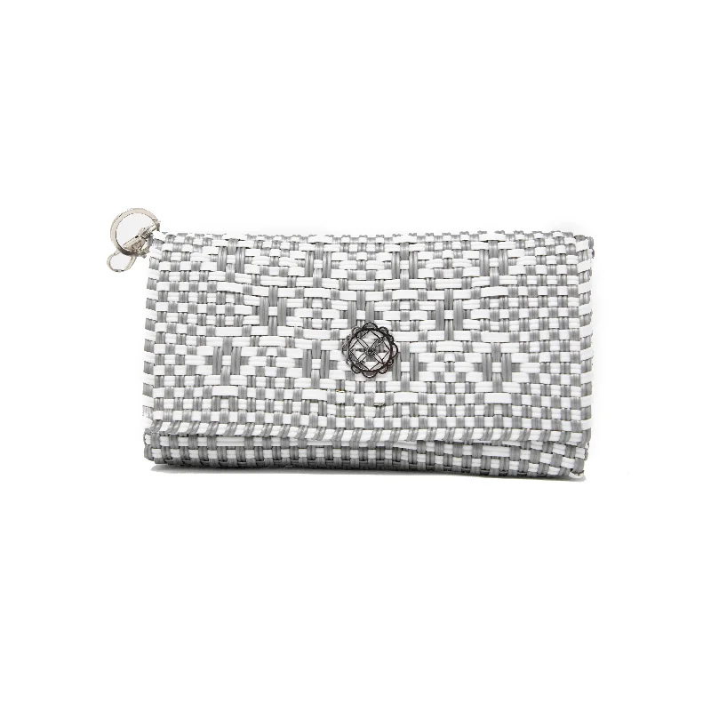  Premium Quality Bags At Affordable PricesSILVER AZTEC CLUTCH