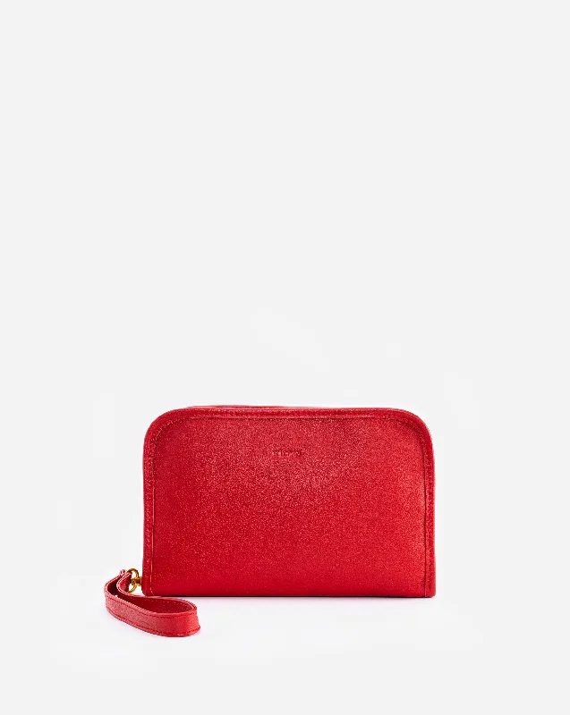 bright red