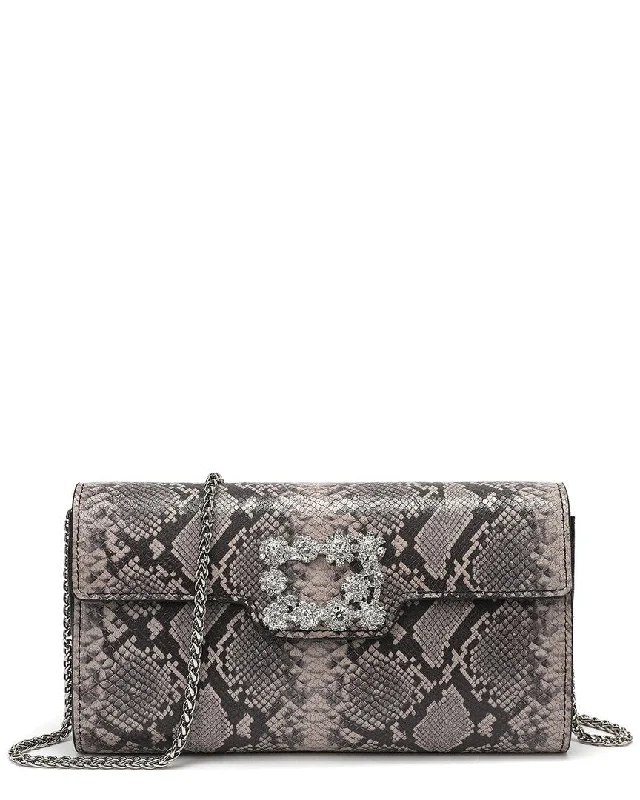  Handbag Deals You'll LoveTiffany & Fred Paris Snake-Embossed Leather Clutch