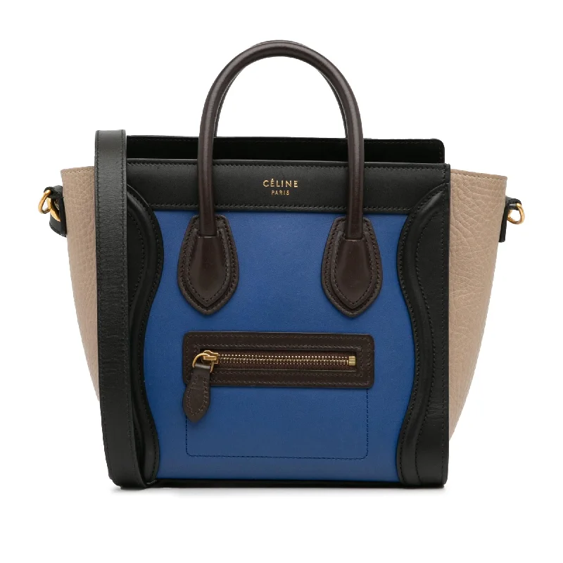  Stylish Bags At Unbeatable PricesCeline Nano Luggage Tricolor Satchel (SHG-vc5USb)