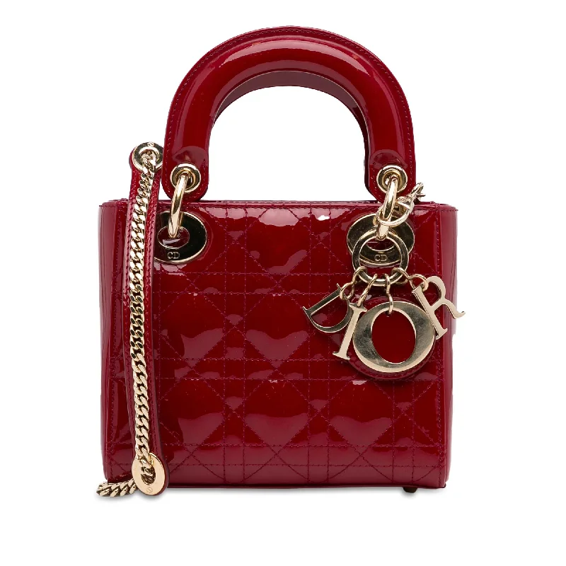  Iconic Fashion Bags At Unbeatable SavingsDior Mini Patent Cannage Lady Dior (SHG-xyZM3w)