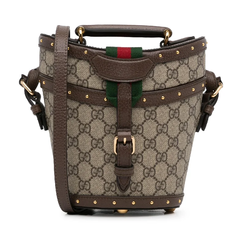  Trendy And Classic Bags Now At Unbeatable DiscountsGucci GG Supreme Mini Hat Case Satchel (SHG-3ngRUE)