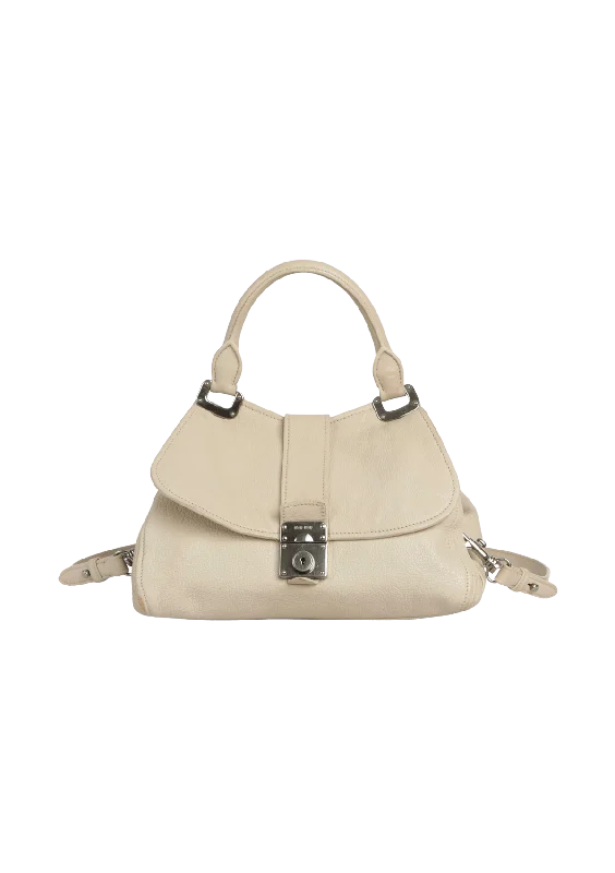  Unmissable Deals On High-Quality Designer BagsLEATHER TOP HANDLE BAG