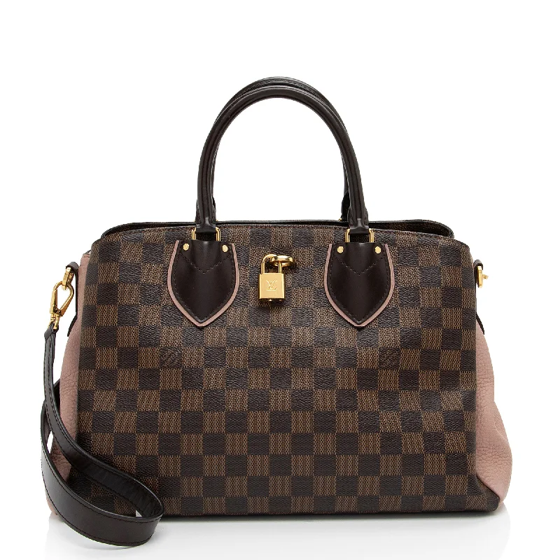  Your Perfect Bag At The Perfect PriceLouis Vuitton Damier Ebene Cuir Taurillon Normandy Satchel (SHF-eCZITD)