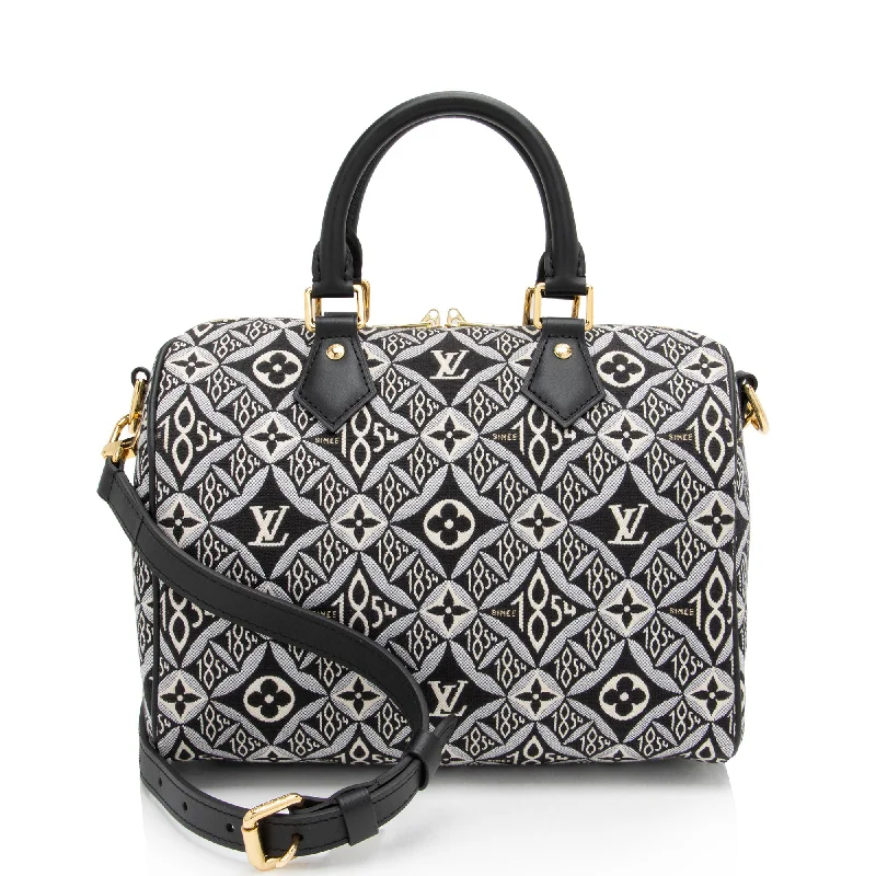 Trendy Backpacks, Huge MarkdownsLouis Vuitton Limited Edition Jacquard Since 1854 Speedy Bandouliere 30 Satchel (SHF-5Ftuuk)