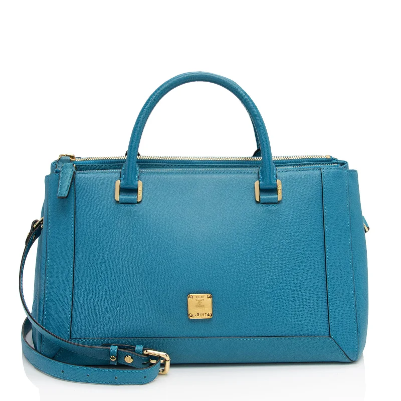 Fashionable Handbags At Must-Have PricesMCM Leather Nuovo Satchel (SHF-M5tcBh)
