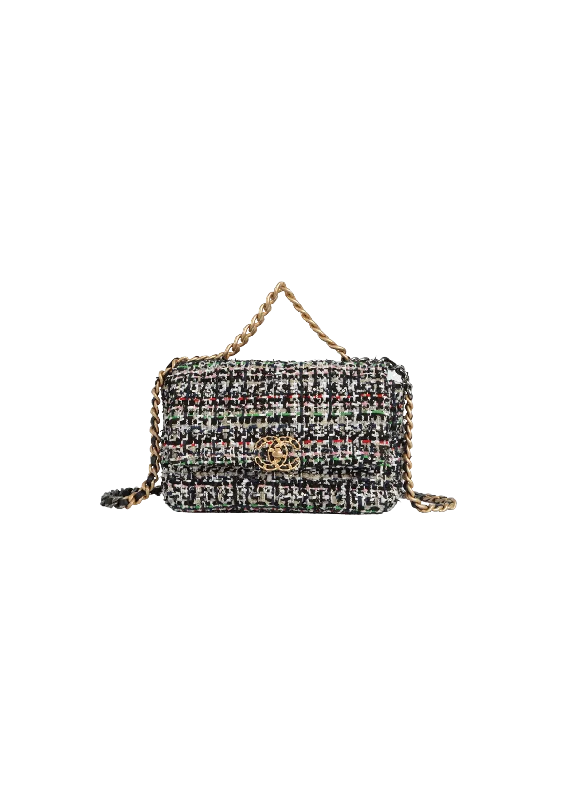  High-Fashion Handbags At Reduced CostsMEDIUM 19 FLAP BAG TWEED