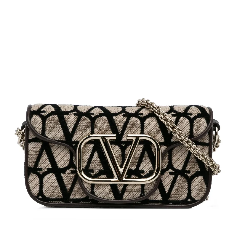  Handbag Deals You'll LoveValentino Small Toile Loco Iconographe VLogo Satchel (SHG-E9kogX)
