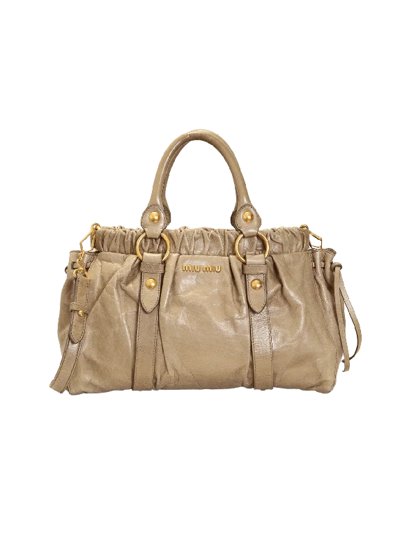  Designer-Inspired Bags At Reduced PricesVITELLO LUX GATHERED SATCHEL BAG